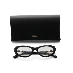 MAXMARA Shiny Black 52mm Opticals
